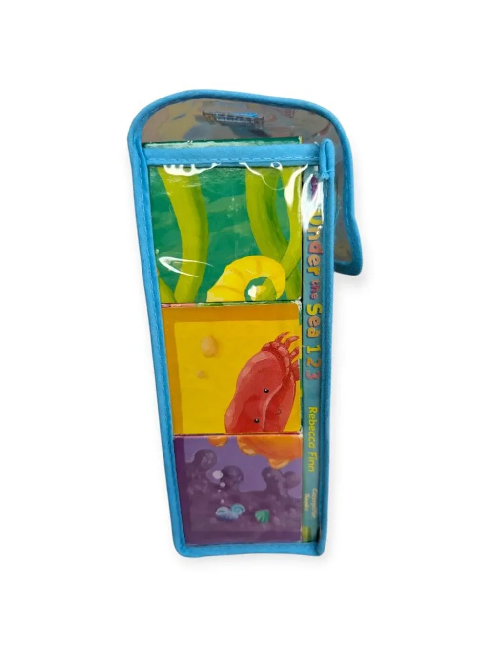Caterpillar Books Under the Sea 1-2-3 Kids Puzzle Blocks and Board Book 2010